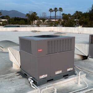 Heating Tune-Up: What’s Included & Why It Matters 1 Rooftop package unit installed